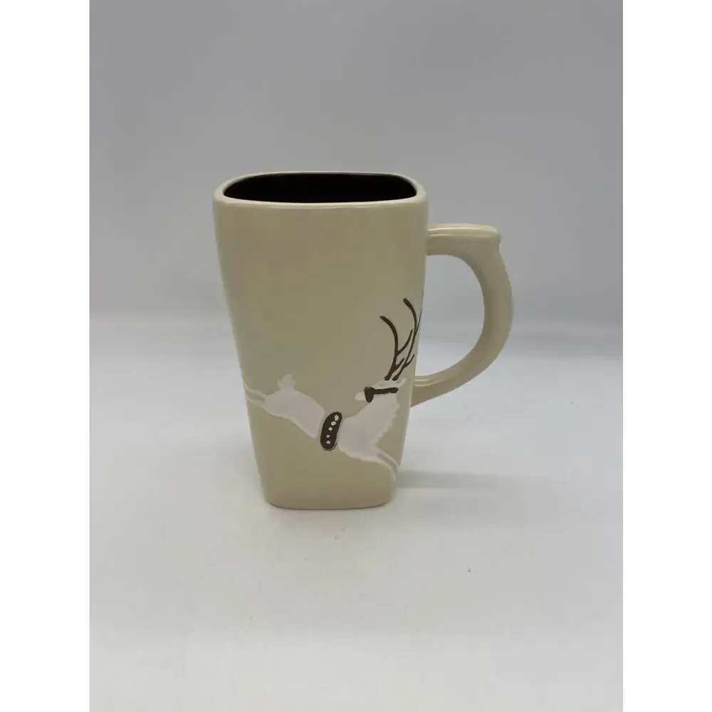 Coldwater Creek Oversized Reindeer Mug